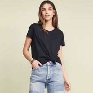 Madewell Knot Front Tee